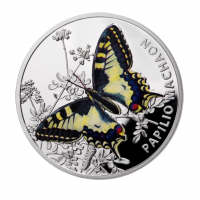 1$ Silver Coin - "Papilio Machaon - Swallowtail" - Niue Island 2011