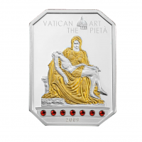 5$ Silver Coin - "PIETA" - Vatican Art Series - Cook Islands 2009