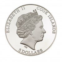 5 Dollars silver coin - Cook Islands 2013 - "Rhinoceros" Albrecht Dürer