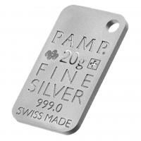 PAMP Silver Bar - 20 grams "Stingray" from the series Beauty of Nature