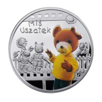 1 Dollar Silbermünze - "Bär Uszatek" - Cartoon Characters Serie - Niue Island 2010